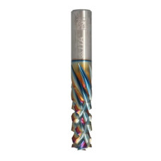 Фреза VHM Z2+6 D=10 I=25 L=80 S=10 RH позитив-негатив I1=4,5 покриття Platinum