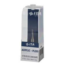Фреза VHM Z1 D=3 I=12 L=60 S=6 RH позитив s=>пологий кут спіралі plexi