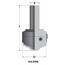 615.500B Корпус фрези M3,5x7