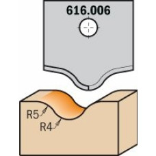 616.006 Ніж профільний 20x20x2 Профіль R5 + R4