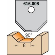 616.008 Ніж профільний 20x20x2 Профіль <90 + 8 mm