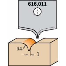 616.011 Ніж  профільний 20x20x2