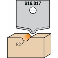 616.017 Ніж  профільний 20x20x2