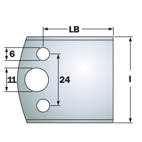 690.193 Ножі SР 40x32,5x4 mm