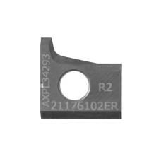 KKC. Ніж L=14,5 W=14,5 T=2 R=2 RH отвір 5 мм, Hebrock