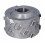 DGM.Фреза насадна  D=100 l=51 d=30+2CH Z=3+3 (21) H4,5 LH стружколом нижній 9 mm SCM K360