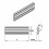 KS1.220.01 Ніж Tersa 220x10x2,3мм 18% (T1) HSS
