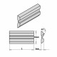 KS3.010.01 Ніж Centrolock 10,0x16,0x3,0 18% (T1) HSS