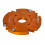 694.021.35 Фреза  насадна D=150 I=14-28 F=35 RPM=5000-8000 Z=4+4 max.thick. 54mm ALU