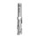 DTA Фреза  DIA Z1+1 D=16 I= 36 L= 90 S=12x55RH 9PCD+1PCD H2,5 3 спіралі корпус:STAL