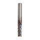 Фреза VHM Z2+6 D=9,52 I=25,4 L=76,2 S=9,52 RH позитив-негатив I1=4,3 покриття Platinum