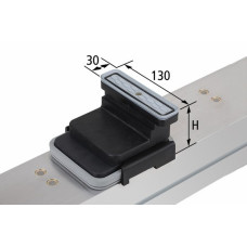 Вакуумний блок VCBL-K2 130x30 H=125 мм Q (поперечний) вузькі елементи