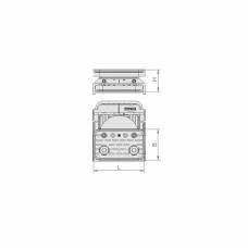 Вакуумний блок VCBL-K2 125x75 H=75 мм РОТ. Д-360