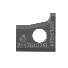 KKC. Ніж L=14,5 W=14,5 T=2 R=2 LH отвір 5 мм, Hebrock