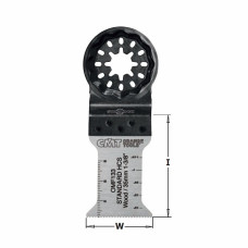 OMF133-X1 Пильне полотно осциляційне W=35 I=50 TS= 1,4 TPI=18 1 шт. STARLOCK