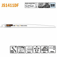 JS1411DF-5 Пила шабельна L=300 I =280 H = 19 K = 1,25 TS = 4,3