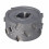 DGM Фреза DIA D=100 I=48 d=30+2CH Z=3+3 (18) H=4,5 RH без фаски