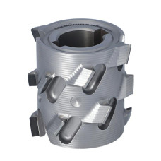 DGM Фреза насадна DIA D=60 l=56 d=25+2CH Z=2+2 H=4,5 RH без фаски