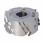 DGM.Фреза насаднаDIA D=100 F=30 I=43 Z=3+3 RH Z=3+3 (15) H=4,5 RH без фаски