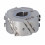 DGM.Фреза насаднаDIA D=100 F=30 I=43 Z=3+3 RH Z=3+3 (15) H=4,5 RH без фаски