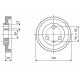 Ролик 140-50-30-4V Z chrom Профіль A, Скошений SCM