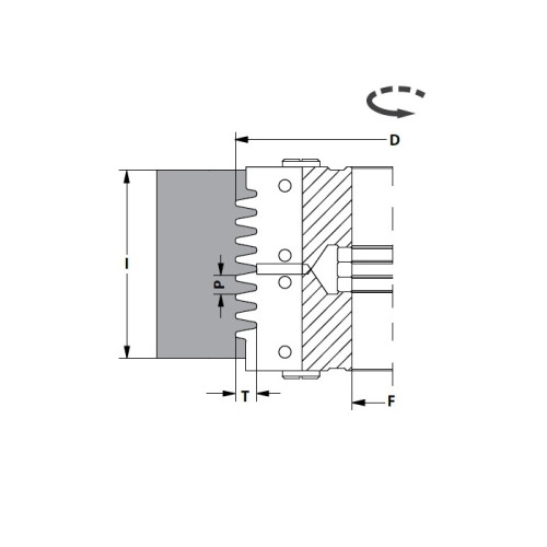 G29.Фреза насадна D=140 F=35 I=42-70 H=8