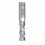 Фреза DIA Z2+1 D=18 I= 55 L=120 S=20x50RH 12PCD+1HM H2,5 4 спіралі корпус:STAL