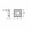 15254 Ніж HM 15,0x15,0x2,5mm MG18 d=6,4 <30