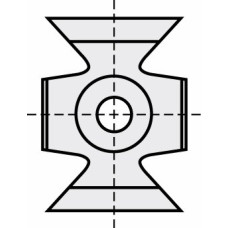 162245 Ніж HM 16,0x22,0x5,0mm HC20 <45