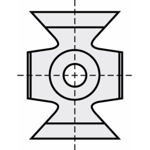 162245 Ніж HM 16,0x22,0x5,0mm HC20 <45