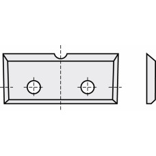 1673 Ніж HM 16,0x7,0x1,5mm MG06 a=7,0 <35