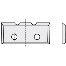 1674 Ніж HM 16,0x7,0x1,5mm MG06 a=7,0 <35