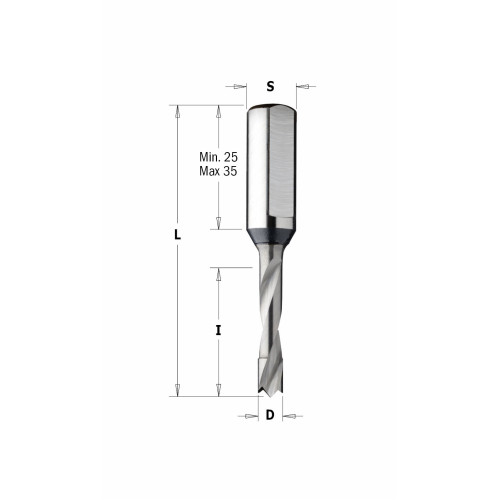 310.013.20 Свердло NP HWM D=1,3x5 L=57,5 S=10x30 RH-LH XTREME