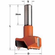 317.400.12C Свердло чашкове HW D=40 L=57,5 S=10x26 LH