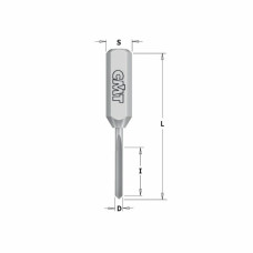 382.2570 Свердло P HWM D=2.5 I=16 L=70 S=10x35 RH-LH XTREME-HWM