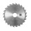 DSB.Підрізна пила D=125 F= 22 Z= 24 K=3,0/4,0 P=2,5 H=4