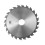DSC.Підрізна пила D=125 F= 22 Z= 12+12 K=2,8-3,6 P=2,2 H=4