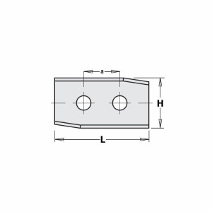 30126 Ніж HM 30,0x12,0x1,5mm HC05 a=14,0 <35 RH