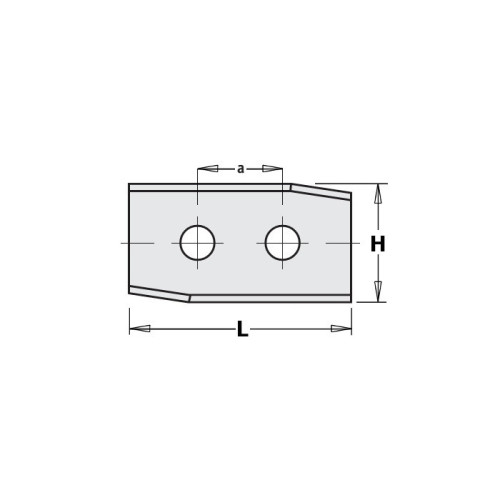 30126 Ніж HM 30,0x12,0x1,5mm HC05 a=14,0 <35 RH