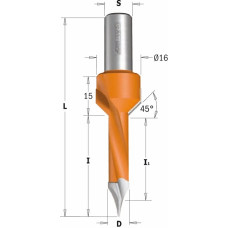 378.102.12 Свердло з зінкером P HW D=10 I=35 I1=26,5  L=70 S=10 LH