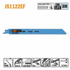 JS1122EF-20 Пила шабельна L = 225 I = 205 H = 19 K = 0,90 TS = 1,4