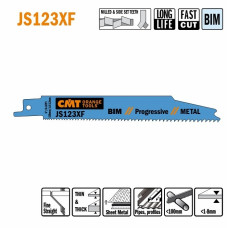 JS123XF-5 Пила шабельна L = 150 I = 130 H = 19 K = 0,90 TS = 1,8-3,2