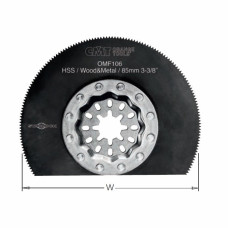 OMF106-X1 Пильне полотно осциляційне W=85 K= 0,5 TS= 1,34 TPI=19 1 шт. STARLOCK