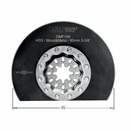 OMF106-X5 Пильне полотно осциляційне W=85 K= 0,5 TS= 1,34 TPI=19 5 шт. STARLOCK