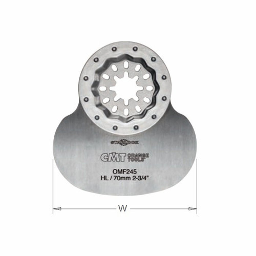 OMF245-X5 Пильне полотно осциляційне W=60 K=2,2 5 шт. STARLOCK