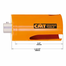 553-121 Коронка універсальна 121мм LONG max rpm Дерево, МДФ, ДСП, Цегла, Кераміка