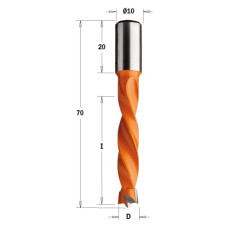 309.040.12 Свердло HW NP D=4 I=43 L=70 S=10x20 LH