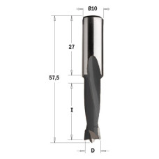 310.045.11 Свердло NP HW D=4,5 I=27 L=57,5 S=10x27 RH