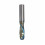 Фреза VHM Z2+2 D=12 I=35 L=80 S=12 RH позитив/негатив I1=8 покриття Platinum