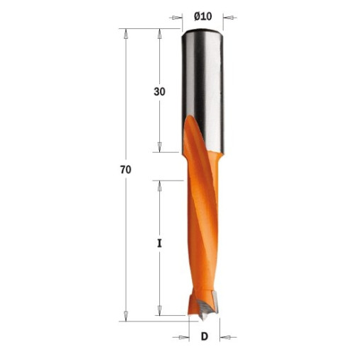 311.110.12 Свердло NP HW D=11 I=35 L=70 S=10x30 LH